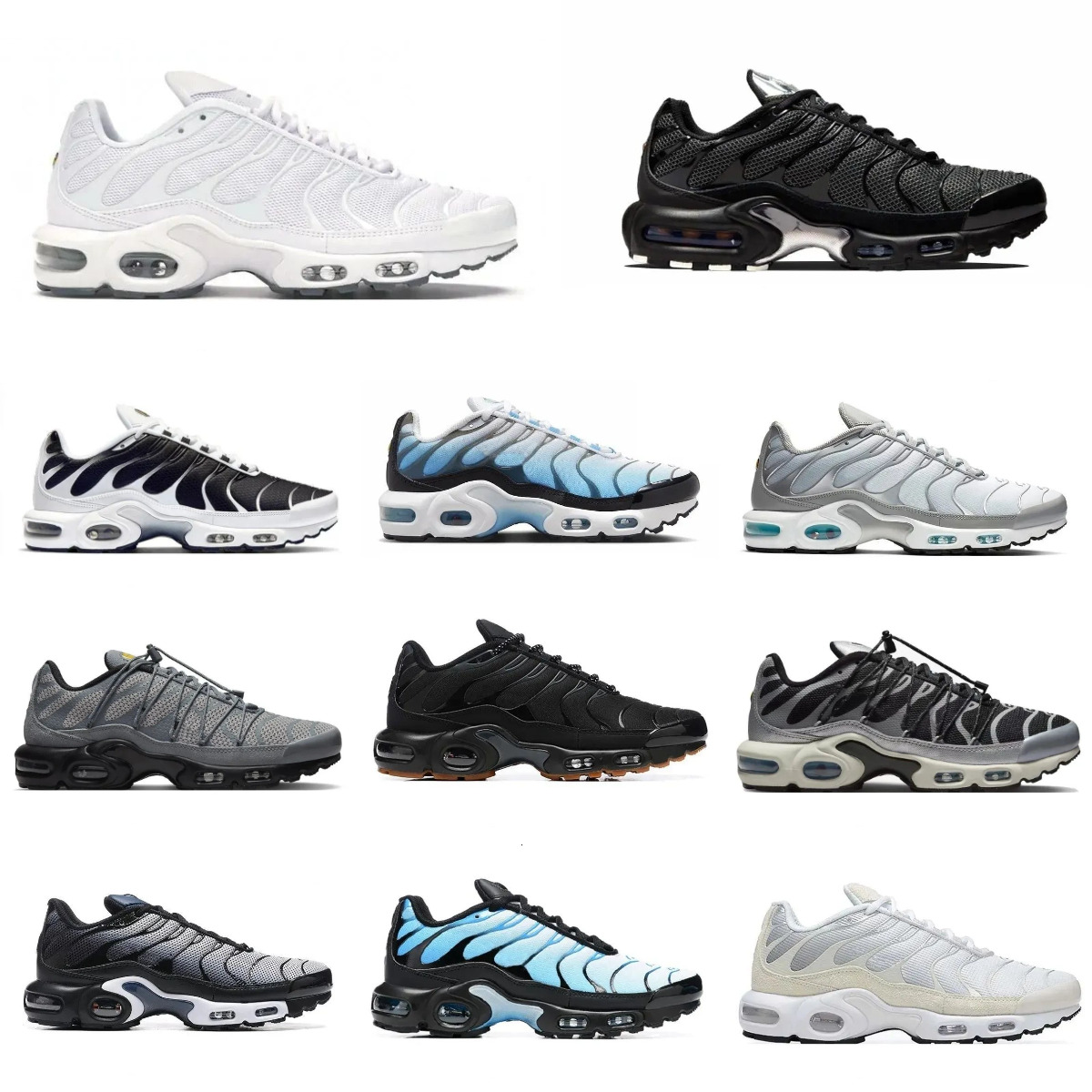 Trainers TN 3 Plus Ultra Sports Shoes Men Women Tns Utility Requin SE OG Triple White Black Blue Grey Gradient Dusk Unity Jogging Shoe Mesh Breathable Outdoor Sneakers