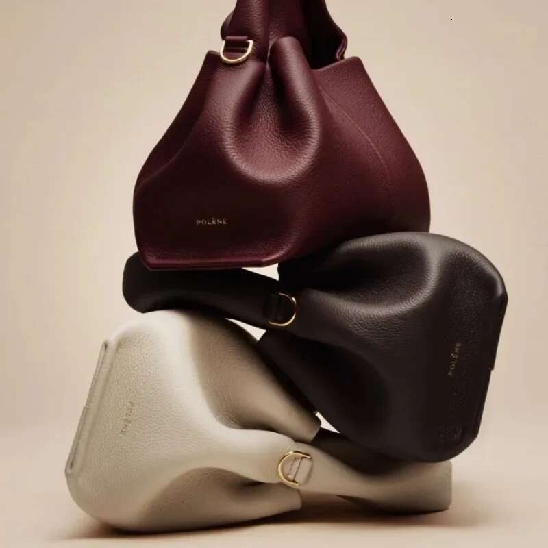 Designer Bag 2025 Ultra Premium With Lychee Pattern Cowhide Dumplings, Handheld Crossbody Bag, Handbag, Women's Minimalist Cloud Bag Luxury Bag