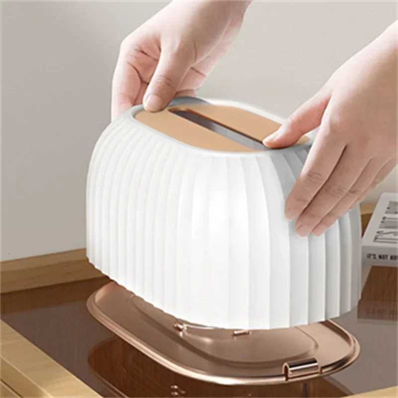 High Quality Toilet Paper Box Table Napkin Holder Nordic Striped Tissue Box Holder Car Tissue Paper Dispenser Home DecorationM251124
