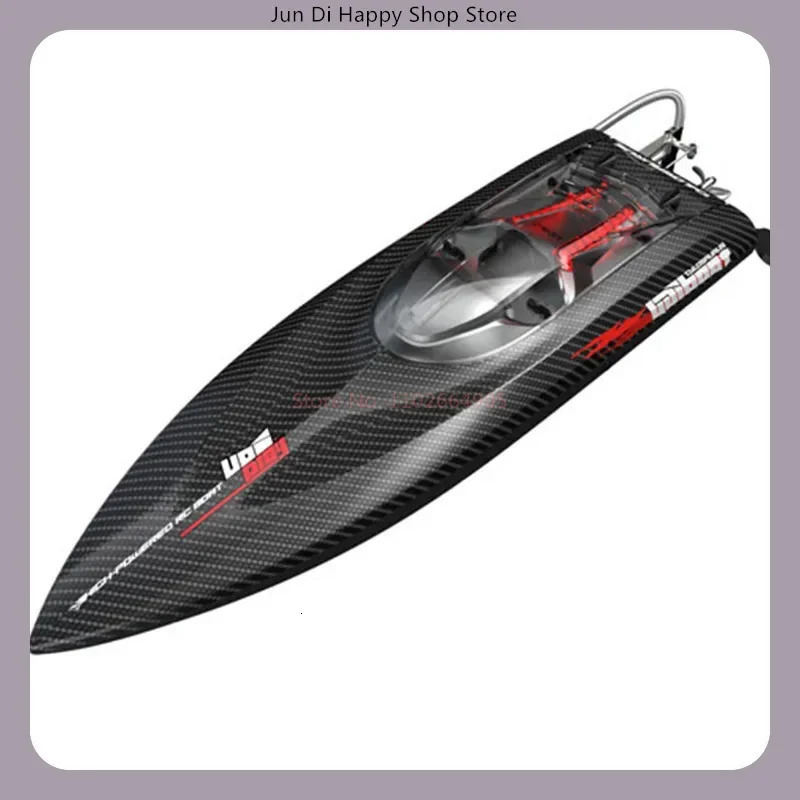 Udi022 HighSpeed WaterCooled Brushless RC Boat Adult Toy Gift Large Remote Control Speedboat with Carbon Fiber Pattern 251113