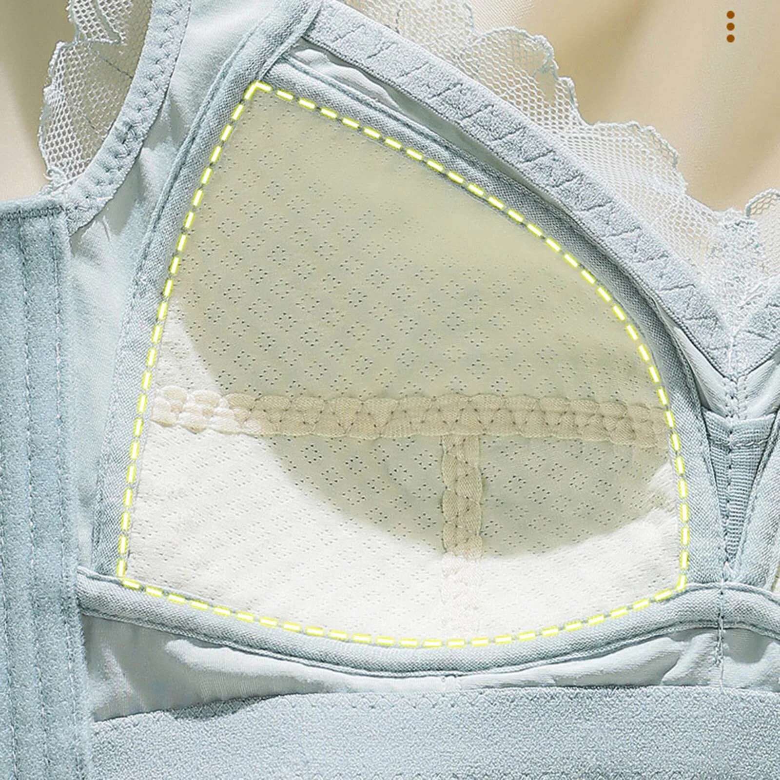 Dongdumaoyi Full Thin Cup Ventilate Underwear Adjustment Type Lace No Steel Ring Absorb Sweat Comfortable Soft Leisure Bra Women S Tight Underwear