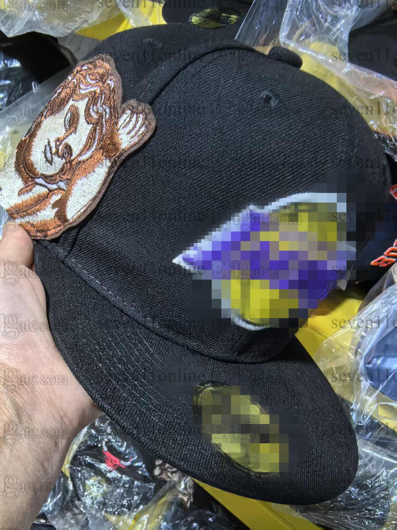 2025 Men's Baseball Fitted Hats Los Angeles" Funny Cute angel stitched Full Closed Caps Sport Designer Team Cap Patch on side Letters football Jon Stan at back Ap24-06