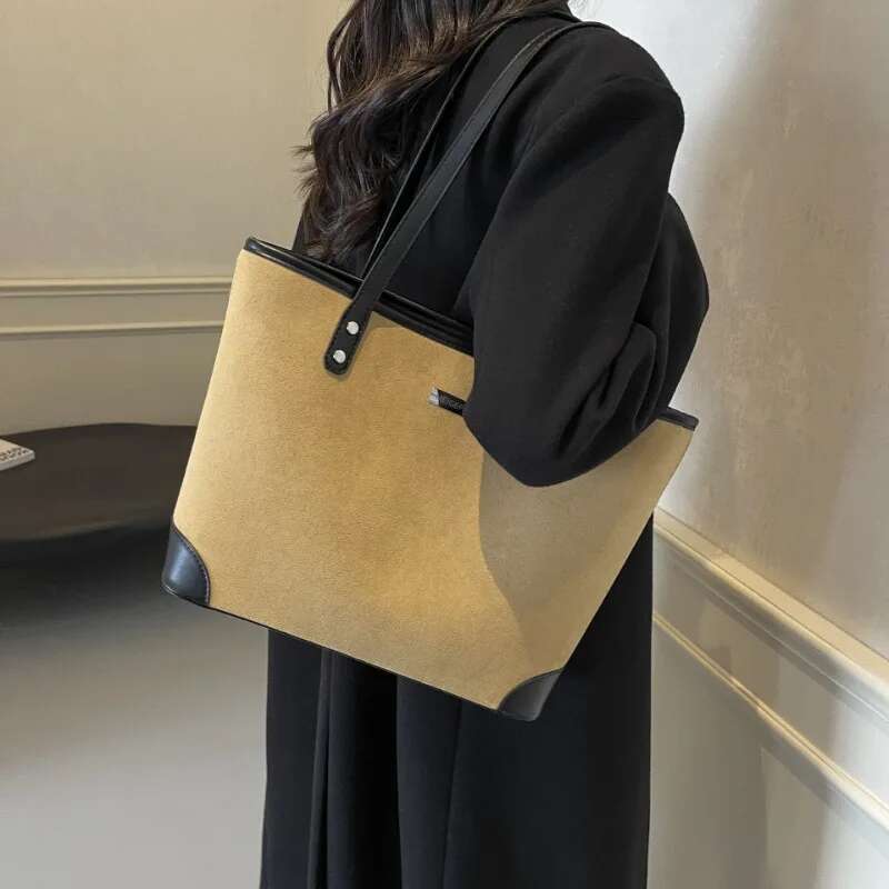New High-end Multifunctional Handbag For Autumn And Winter With Large Capacity Suitable For Students To Attend Classes And Commute. One Shoulder Handb