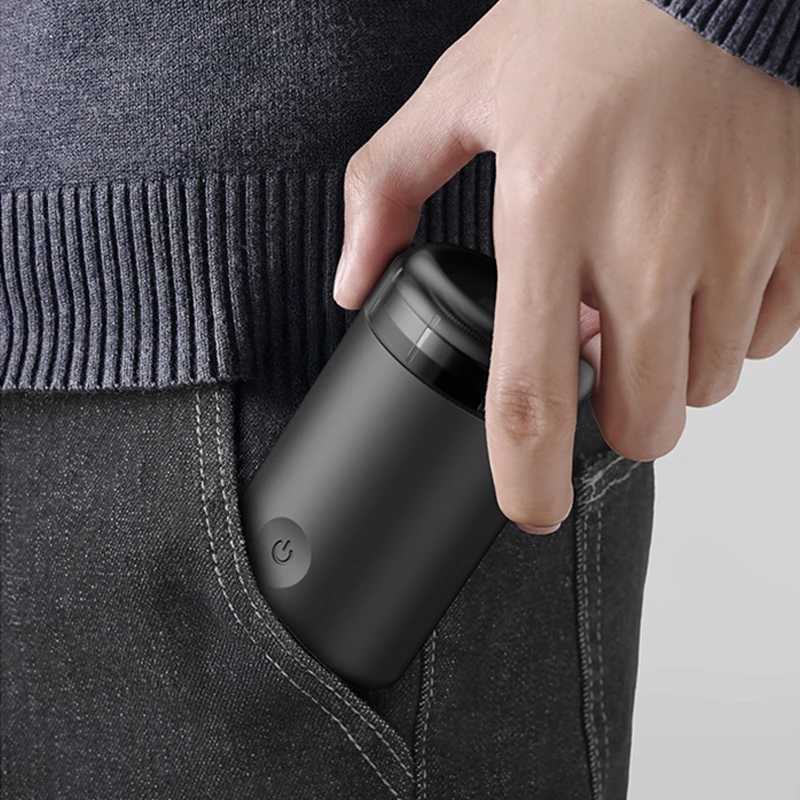 Mini Electric Shaver Led Digital Display Men Rechargeable Type-c Charging Car Portable Shaver Men Women Home Razor L251124