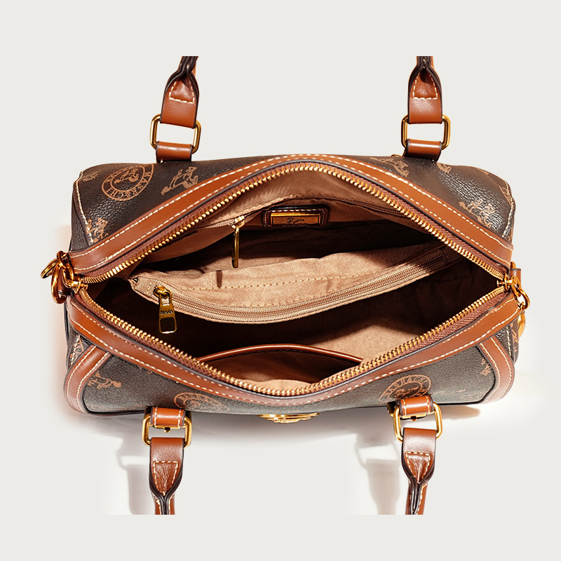 Massa One Handbag New Vintage Fashionable Versatile Horizontal Pillow Printed Cross Shoulder Women S Bag Tote Bag