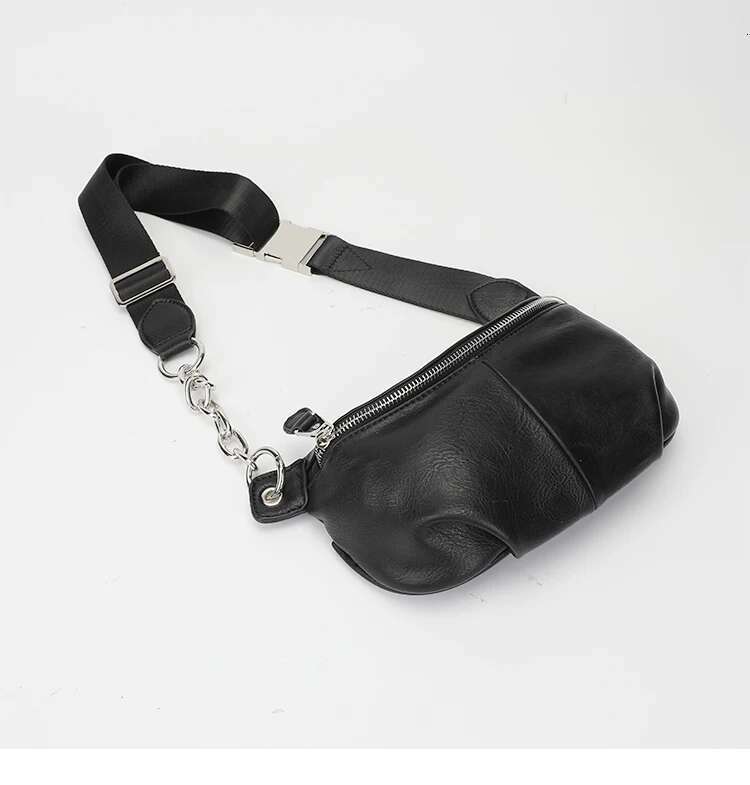 Designer Bag Female Chest Bag Chain Crossbody Bags For Women New Shoulder Bags Small PU Leather Ladies Waist Pack Breast Phone Wallet