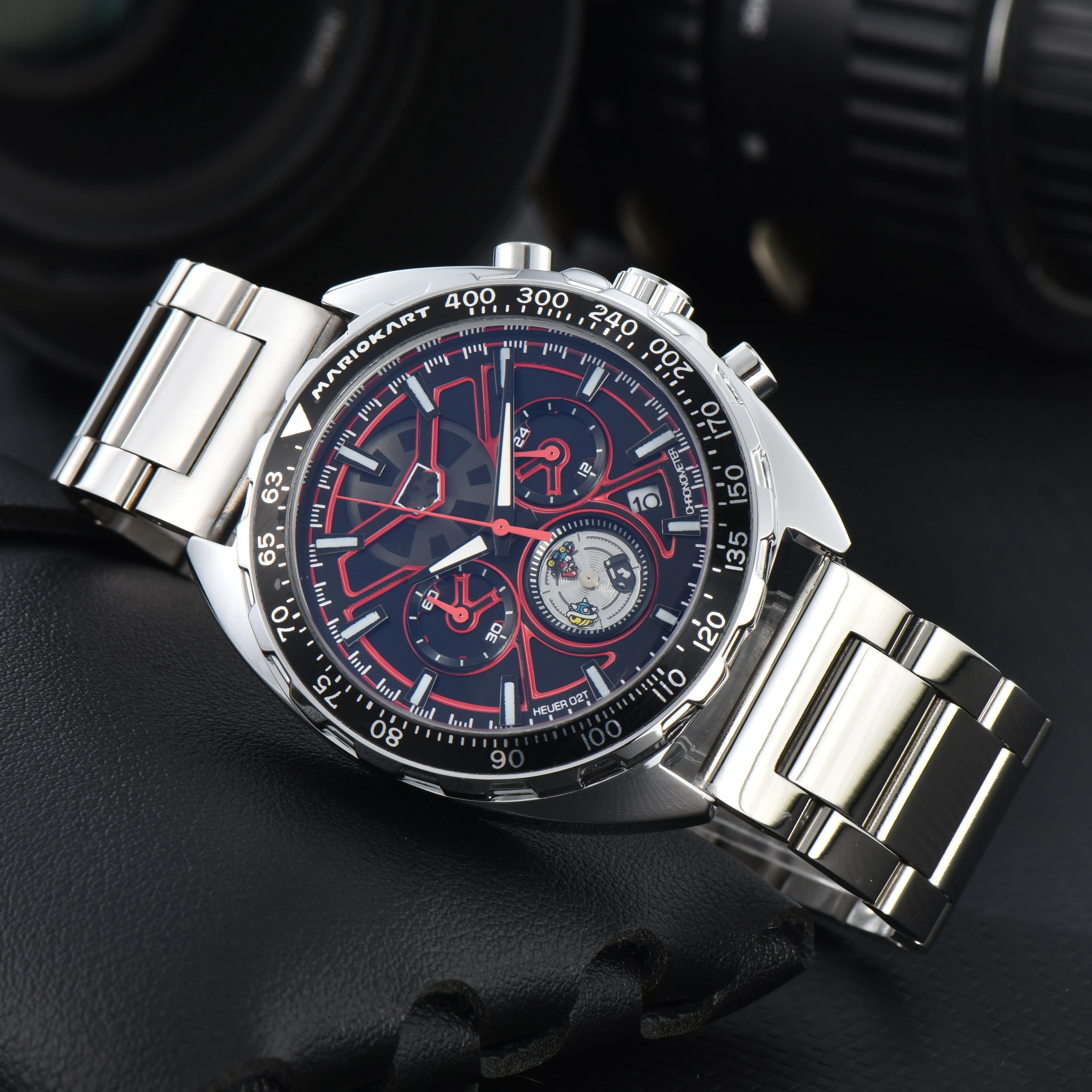 New High quality High-end mens watch designer watches luxury Quartz watch fashion Steel strip Watch TA7876