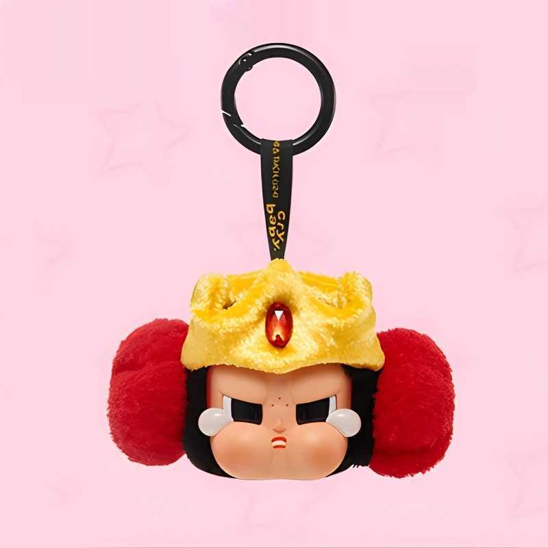 1 1 Reissue Crybaby Powerpuff Girl Series Plush Doll Keychain Bags Pendant Room Decoration Birthday Gift Mysterious Box Kid Toy T250528