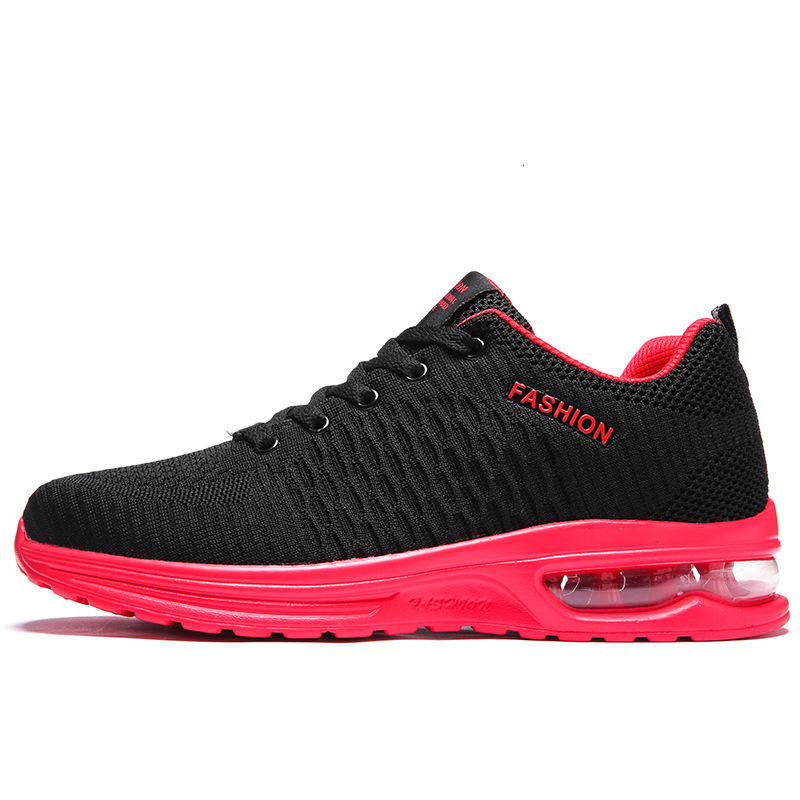 Air Cushion Sneakers For Men Lightweight Breathable Mesh Running Shoes Large Size Sport Shoes