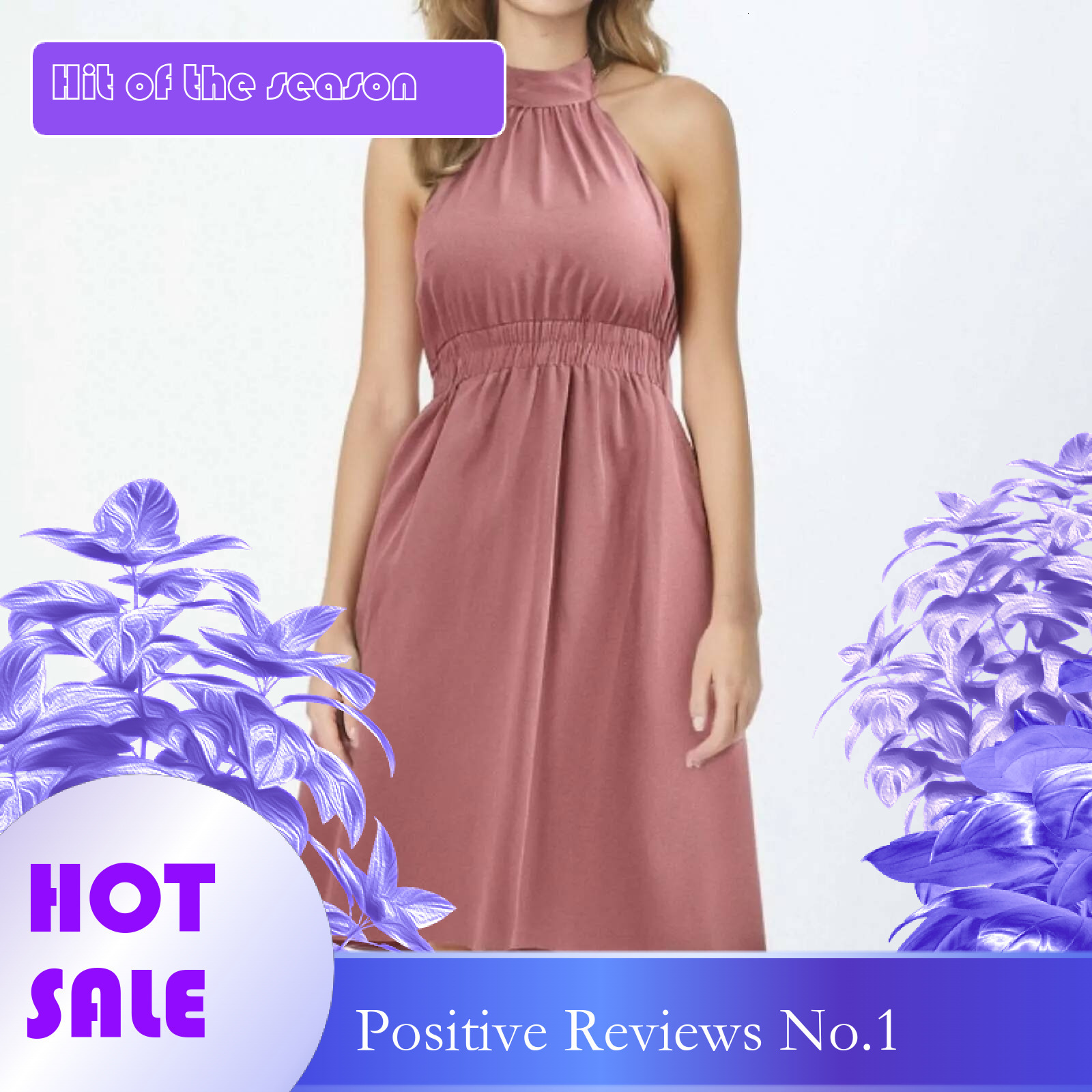 Dongdumaoyi Elegant Halter Neck Off Shoulder Dress Hollow Waist Sweet Y K Soft Vacation Style Fashion Holiday Vestidos