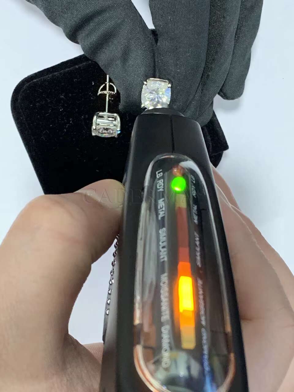 Classic Cushion Cut Moissanite Earrings 3ct Moissanite Diamond 4 Prongs Earrings Synthesis Moissanite Solitaire Stud