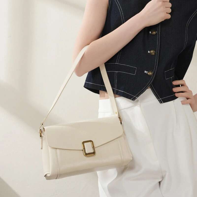 Designer Bag 2025 Genuine Leather Underarm Shoulder Bags For Women 2025 Designer Crossbody Purses Square Ladies Handbags Luxury Bag