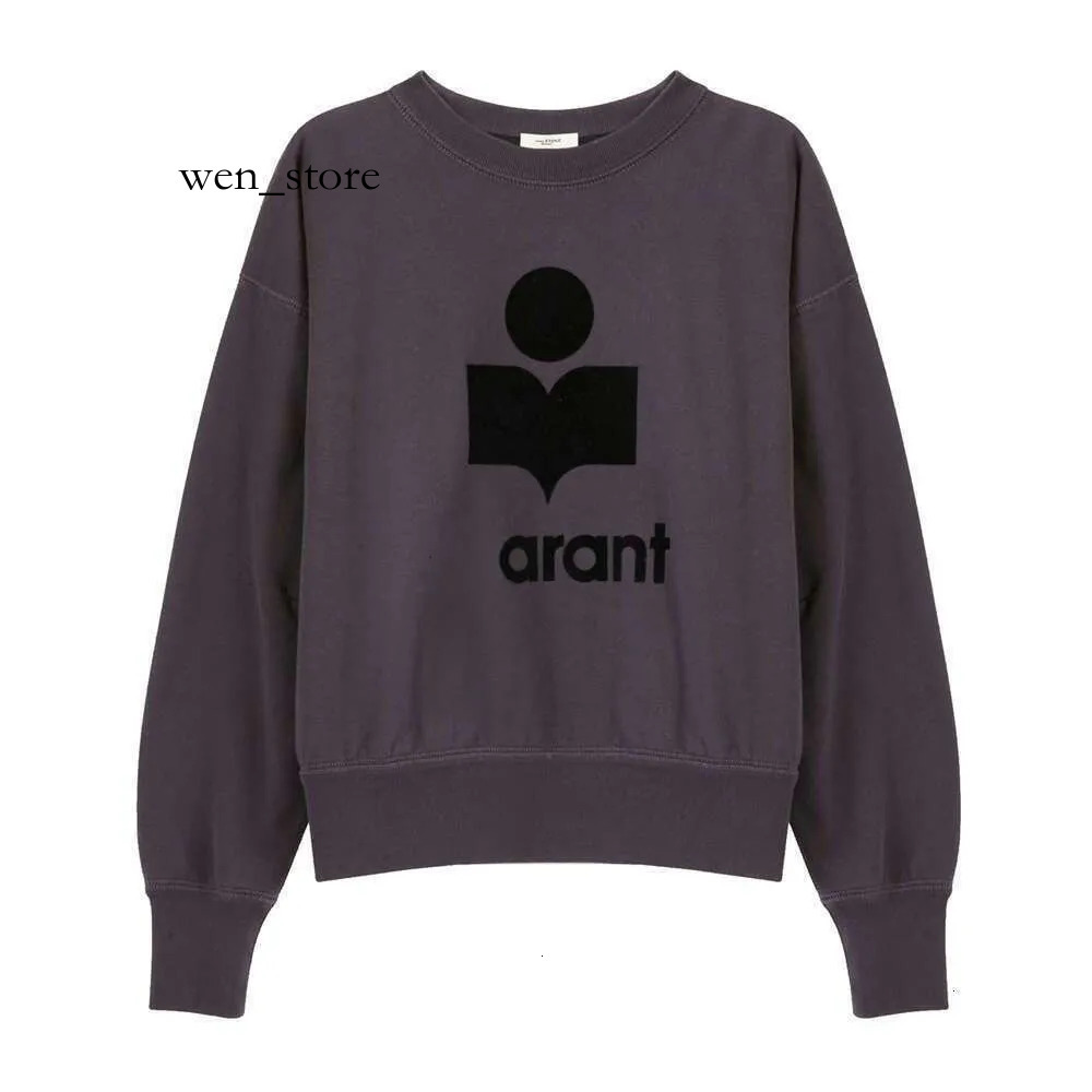 Isabel Marat Hoodie 2025 High Quality Cotton Blend Sweatershirt Designer Sweatshirt Fashion Letter Print Long Sleeve Isabel Marat Pullover Tops Pure Cotton 384