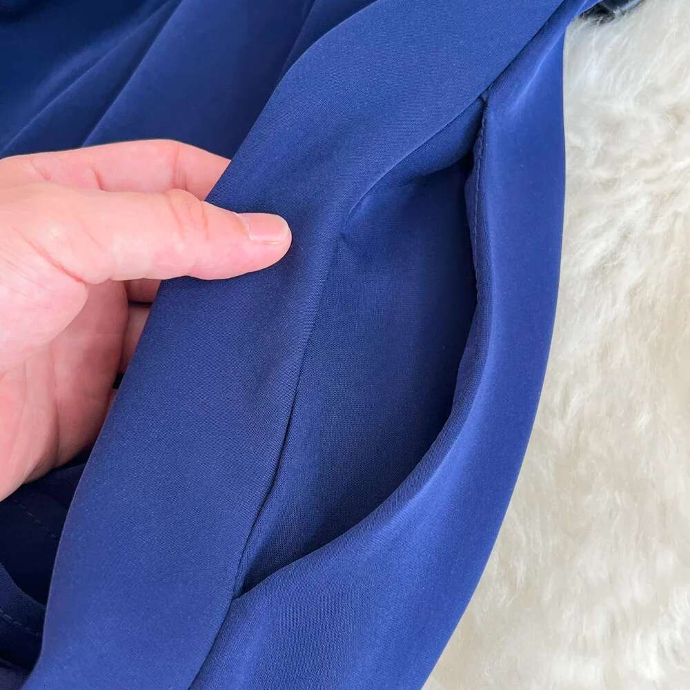 French Chic Summer Dress For Women Turn Down Collar Short Sleeve Belted Female OL Dresses Ladies Long Vestidos Dropshipping