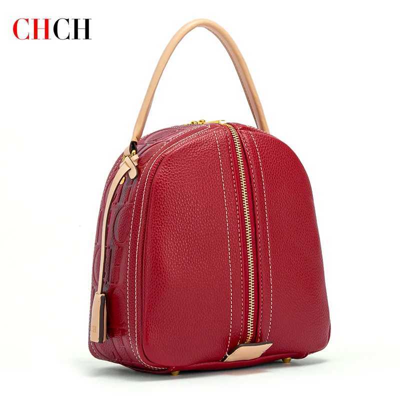 CHCH Womens Bucket Bag New Dual purpose Handbag Classic Letter Embossed Shoulder Bag Z250424
