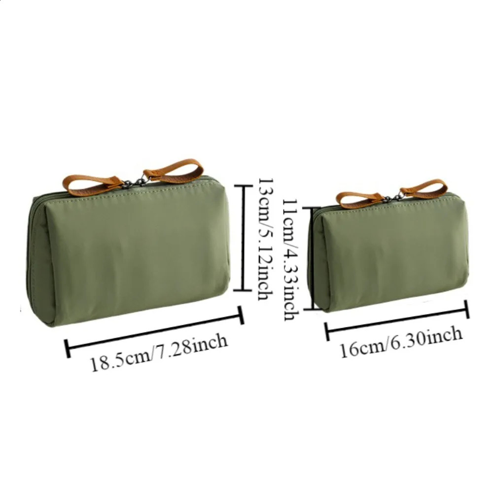 Large Capacity Travel Cosmetic Bag Waterproof Portable Makeup Pouch Bag Multifunctional Korean Style Toiletry Organizer Women R250424