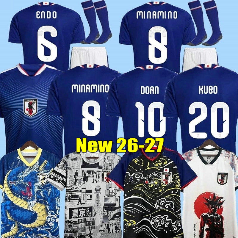 2026 2027 Japan soccer Jerseys Cartoon classic Shirt UEDA ITO ISAGI ATOM TSUBASA DOAN KUBO MITOMA TOMIYASU ENDO NAKATA 26 27 Japanese Football Shirt MINAMINO