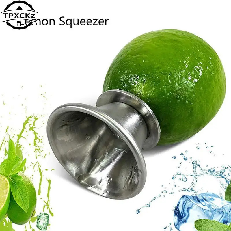 1pc Stainless Steel Lemon Squeezer Pourer Screw Manual Lemon Orange Limes Citrus Juicer Squeeze Fruit Tool Kitchen Gadgets 251124