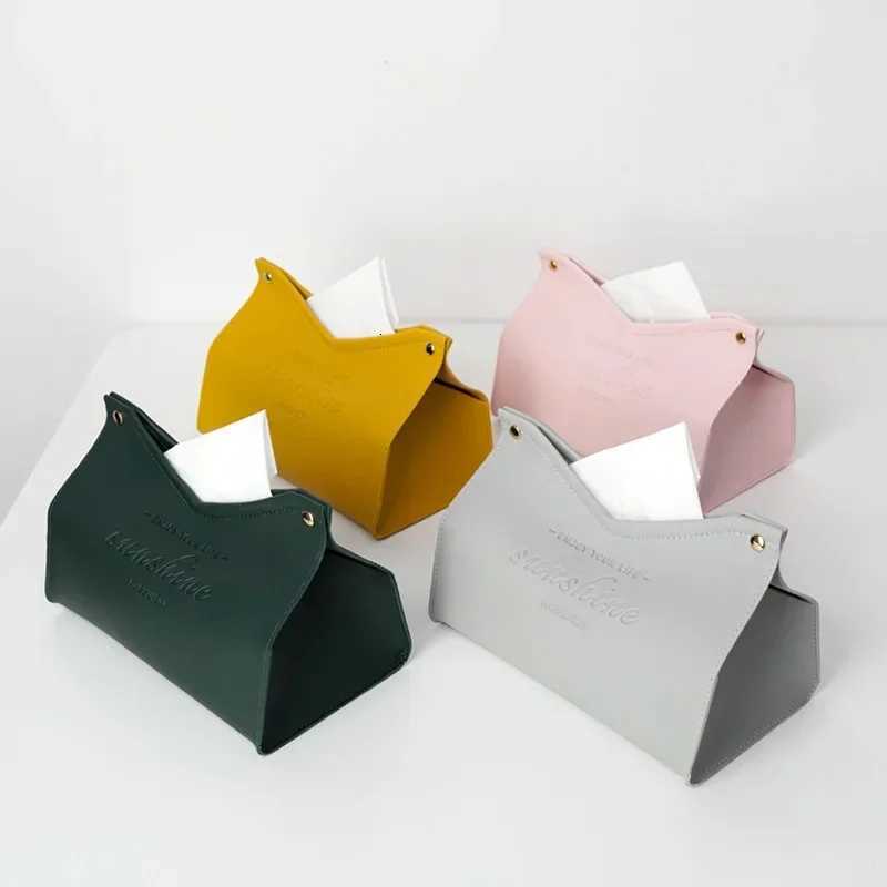 Foldable Waterproof Dustproof Tissue Box Napkin Holder for Home Office StorageM251124