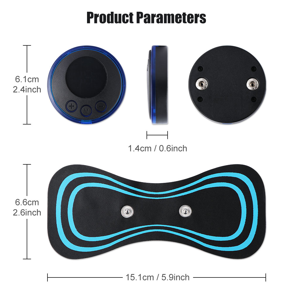 Pack of 5 Smart Muscle Relaxation Devices: Versatile Pain Alleviation Tools for Full Body Use