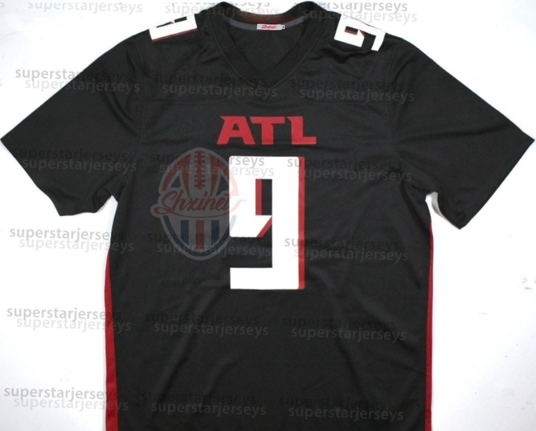 Custom footbal jersey 7 Bijan Robinson 9 Michael Penix Jr. 18 Kirk Cousins 5 Drake London Stitched Mix Order