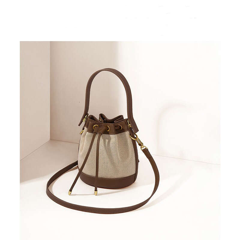 Fashion Light Luxury Bucket Bag New Item Niche Versatile Single Shoulder Crossbody Bag High End And Stylish Handbag For Women