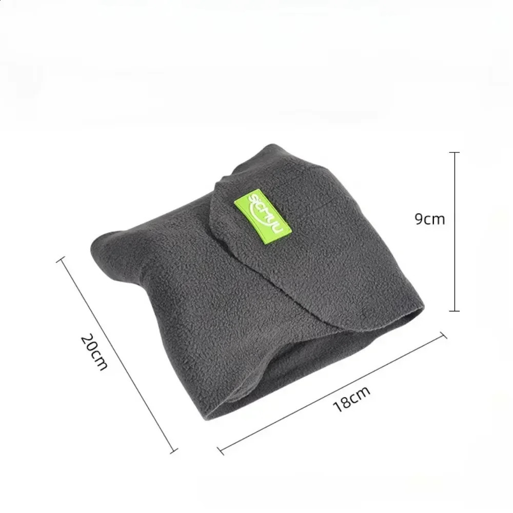 Memory Foam Travel Neck Pillow-Lightweight Comfortable Airplane Neck Pillow Multi-functional Simple Practical Sleeping Pillows 250423