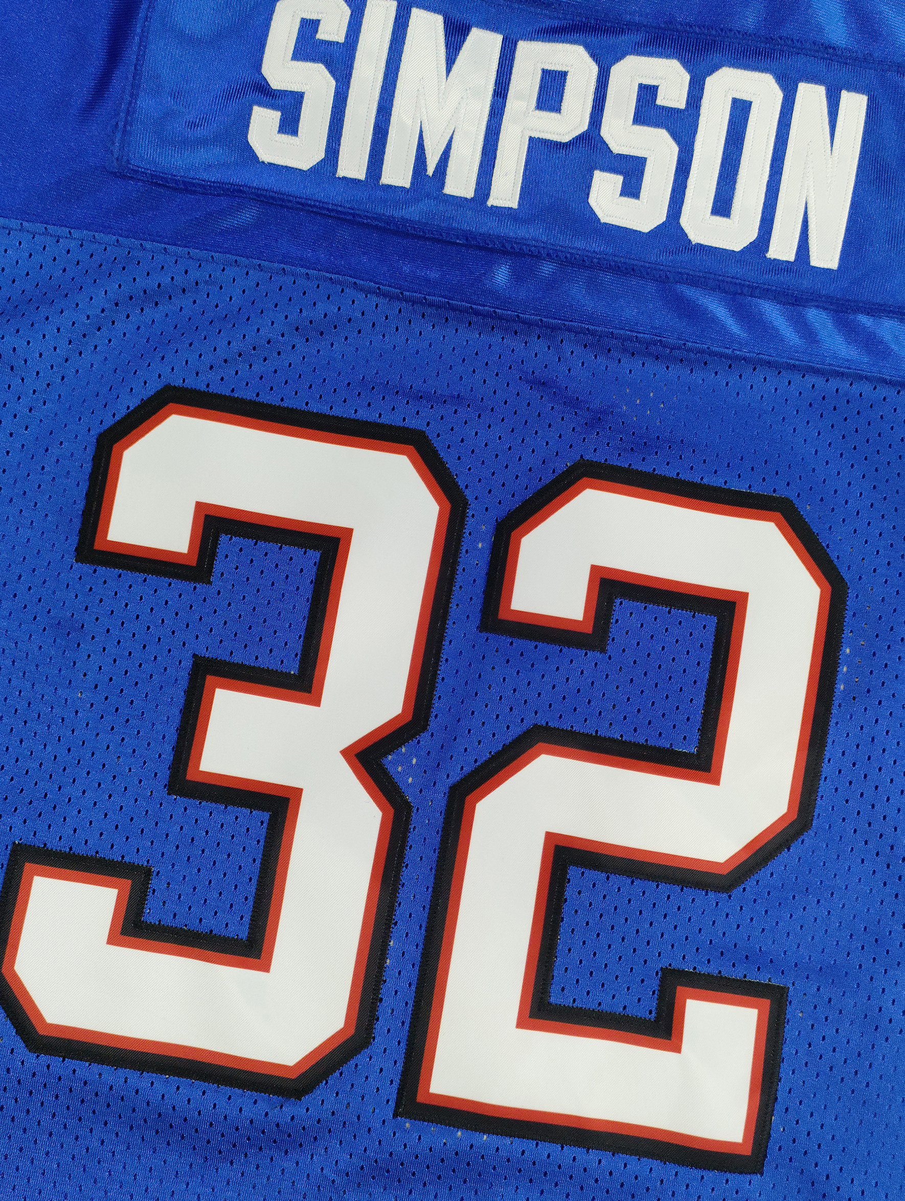 In stock O.J. Simpson 32 Football Jerseys Name Number comfortable and breathable sports Jerseys