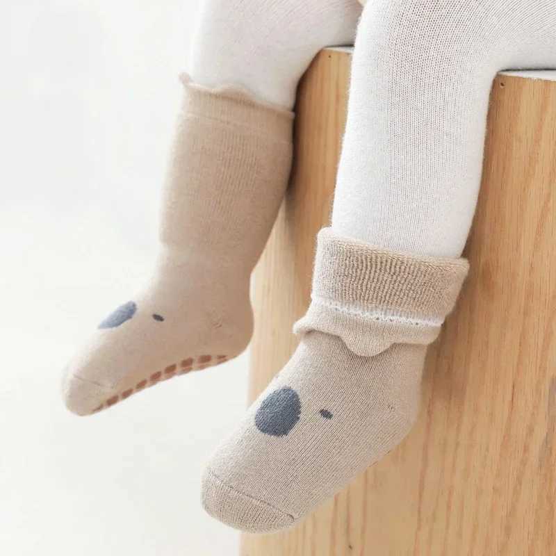 Baby Winter Thicken SOCKS Terry Knee High SOCKS Girls Newborn Warm Stuff Boys Toddler Floor Anti Slip CHIldren Cotton G251124