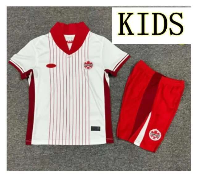 Designer Canada Soccer Jerseys J.DAVID MEN KIDS KIT WOMEN Uniforms national team DAVIES LARIN 24 25 UGBO CAVALLINI MILLAR EUSTAQUIO FRASER 2024 football shirt T home