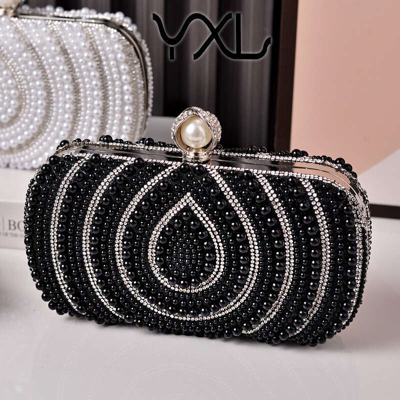 Dinner Bag New Pearl Women S Fashion Wedding Bag White Cheongsam Handbag KQ