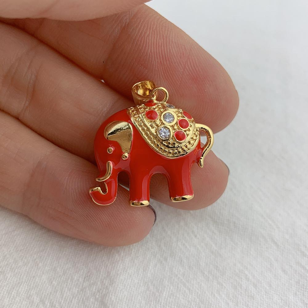 Fashion Elephant Charms Pendant For DIY Necklace Bracelet Jewelry Making Accessories