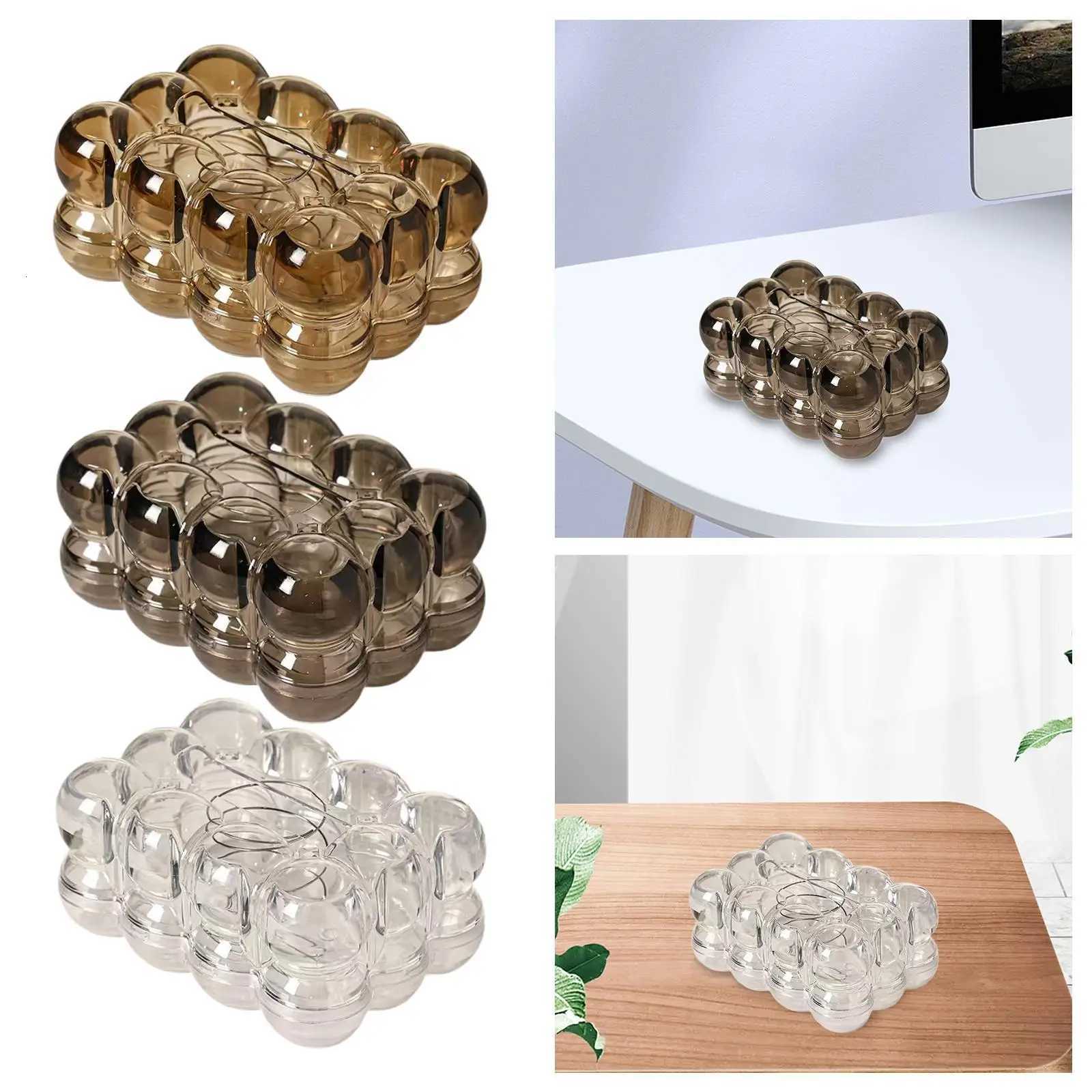 Tissue Box Holder Minimalist Desktop Napkin Dispenser Facial Tissue Holder Home Decor for Dressers Office Living RoomM251124