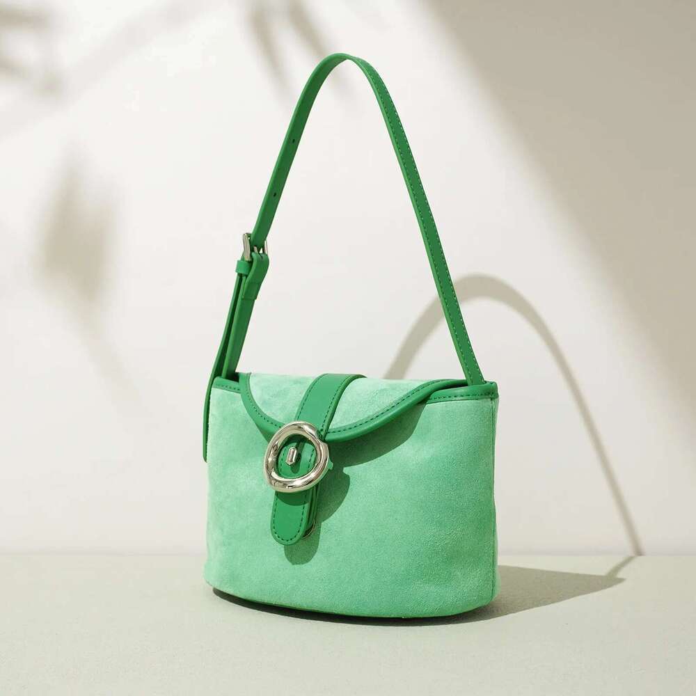 Designer Bag Genuine Leather Crossbody For Women 2025New Metal Hand Buckle Fashion Female Shoulder Bags Casual Designer Clutch