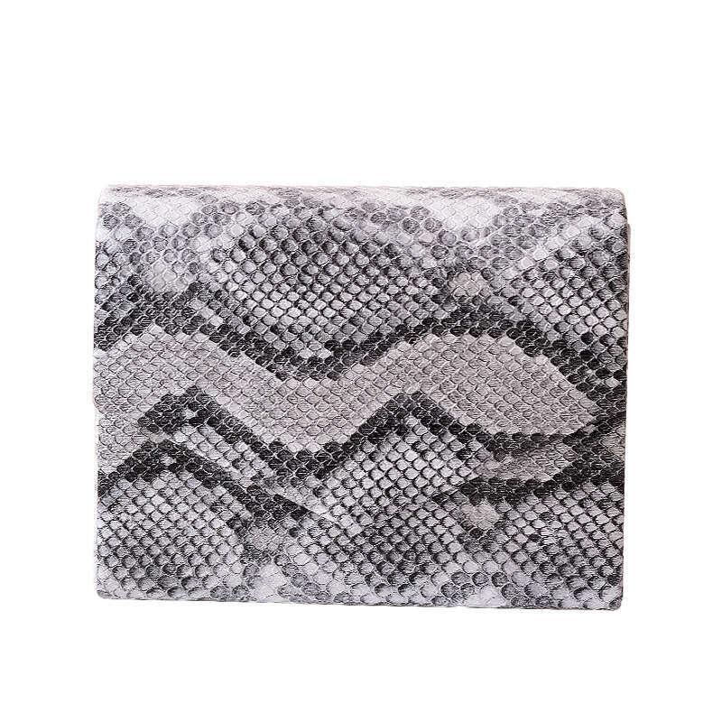 Dinner Bag Creative Niche Trend Snake Style Chain Animal Pattern Women S Dinner Party Diagonal Cross Bag KQ