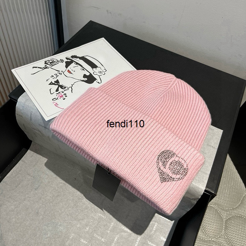 Beanie/Skull Caps luxury designer beanie women love diamond and men New grid letters bonnet hat brim bonnet classic beautiful fashionable autumn and winter