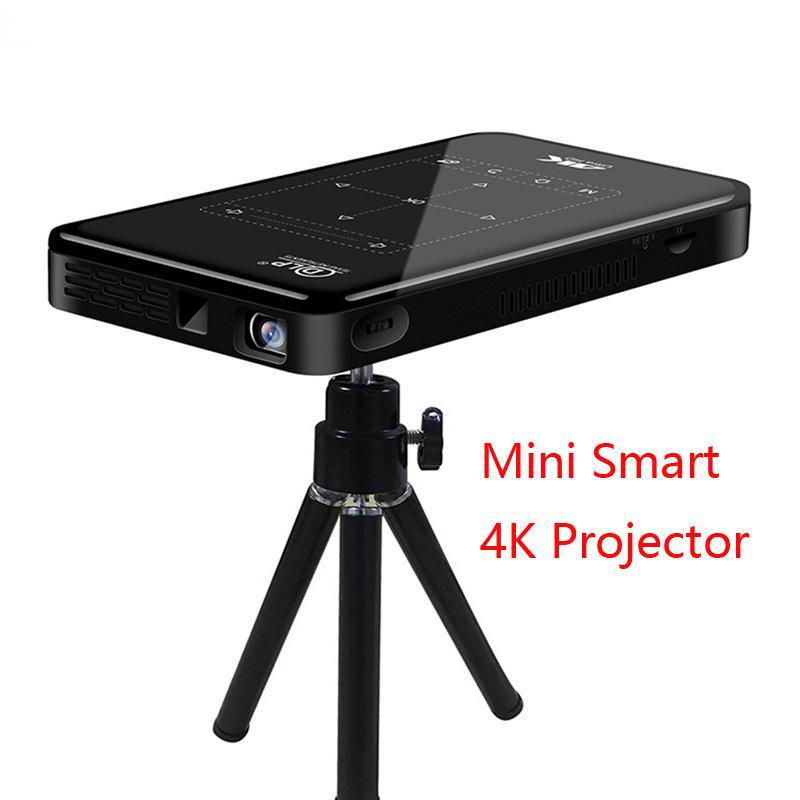 P09-II Portable DLP Mini Pocket Projector Android 9.0 2GB 32GB Home beamer Support 4K Decoding for home theater Video Proyector