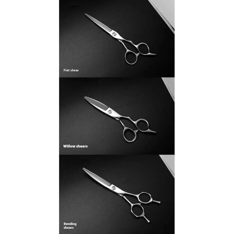 6-Inch Imported from Japan440C Steel Hair Professional Stylist Hairdresser Barber Haircutting Scissors Set
