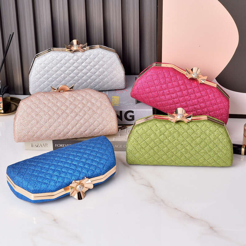 Dinner Bag New Patterned Fashionable Banquet High End Diamond Inlaid Cheongsam Bag Club Bag KQ