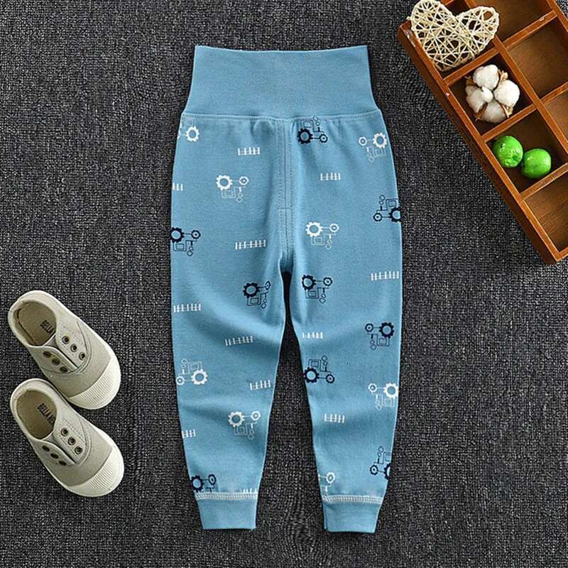2025 Autumn Spring Long Trousers Girls Boys Leggings Newborn Cotton Clothes Baby Clothing Infant Kids PP Pants