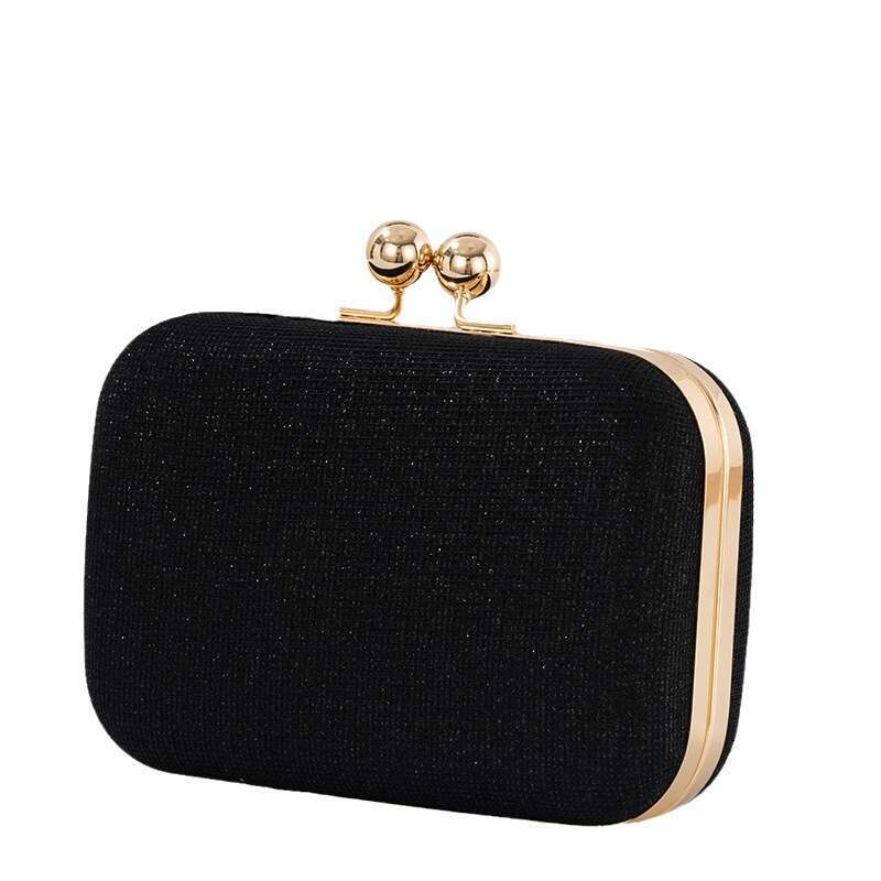 Dinner Bag Ladies Colorful Fashionable Handheld Banquet Paired With Matching Gold Bag KQ
