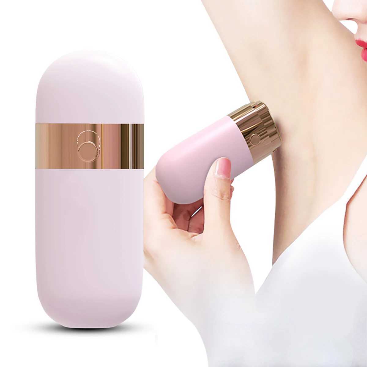 Mini Shaver Portable LED Electric Shaver Scraper Dry and Wet Dual Use Shaver Car Travel Office Shaver L251124