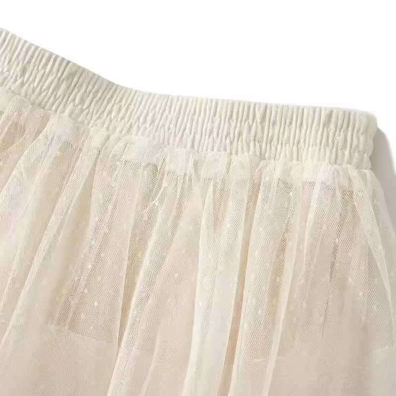 Womens High Waist Weight Loss Sand Cake Skiing Half Skill High end Feeling High Long Skill Summer 2025 Hundred Folding Skills M250424