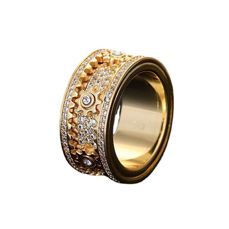 High Quality Designer ring for Woman man Ring Zirconia Engagement Titanium Steel Love Wedding Rings Sier Gold Fashion jewelry Gifts