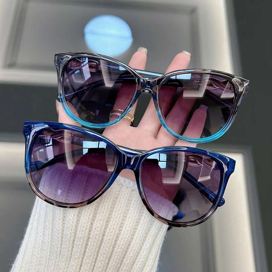 Retro fashion, men's and women's sunglasses, women's and men's brand designer sunglasses, mirrors, travel