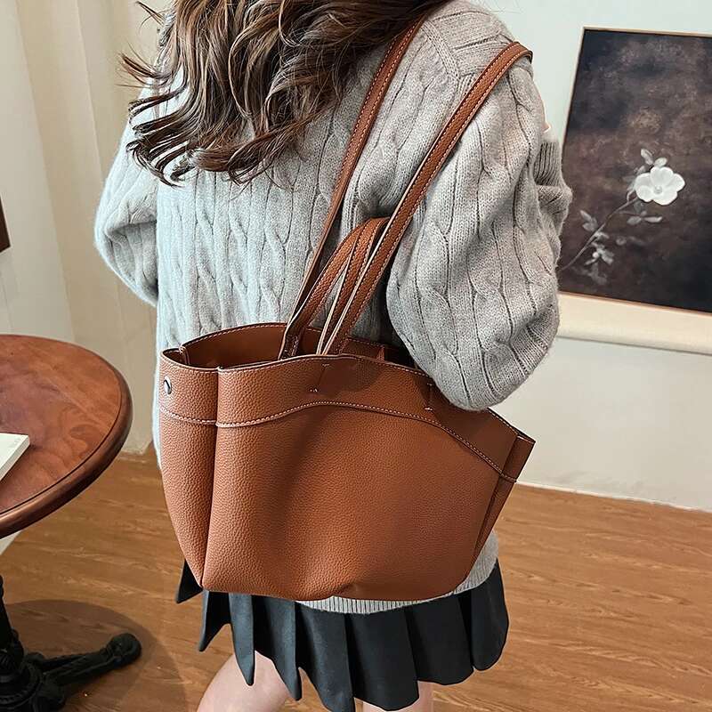 Small Design PU Leather Shoulder Bags Lady Winter New Fashion Crossbody Bag Y2k Trend Handbags And Purses