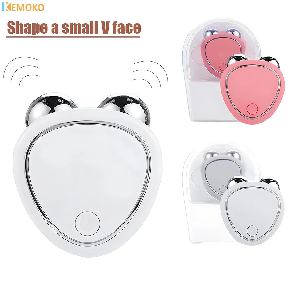 Electric Face Massager Microcurrent Sonic Vibration Facial Skin Tighten Massage Portable Beauty Care Beauty Devices 250418