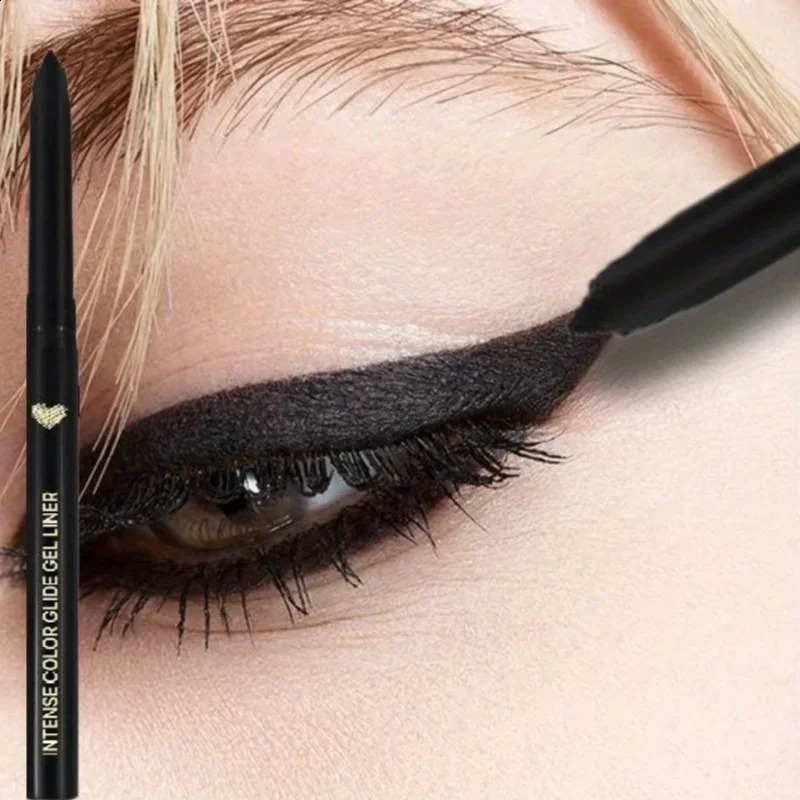 3 waterproof and durable matte eyeliner gel pencil black fast drying anti sweat natural makeup 250418