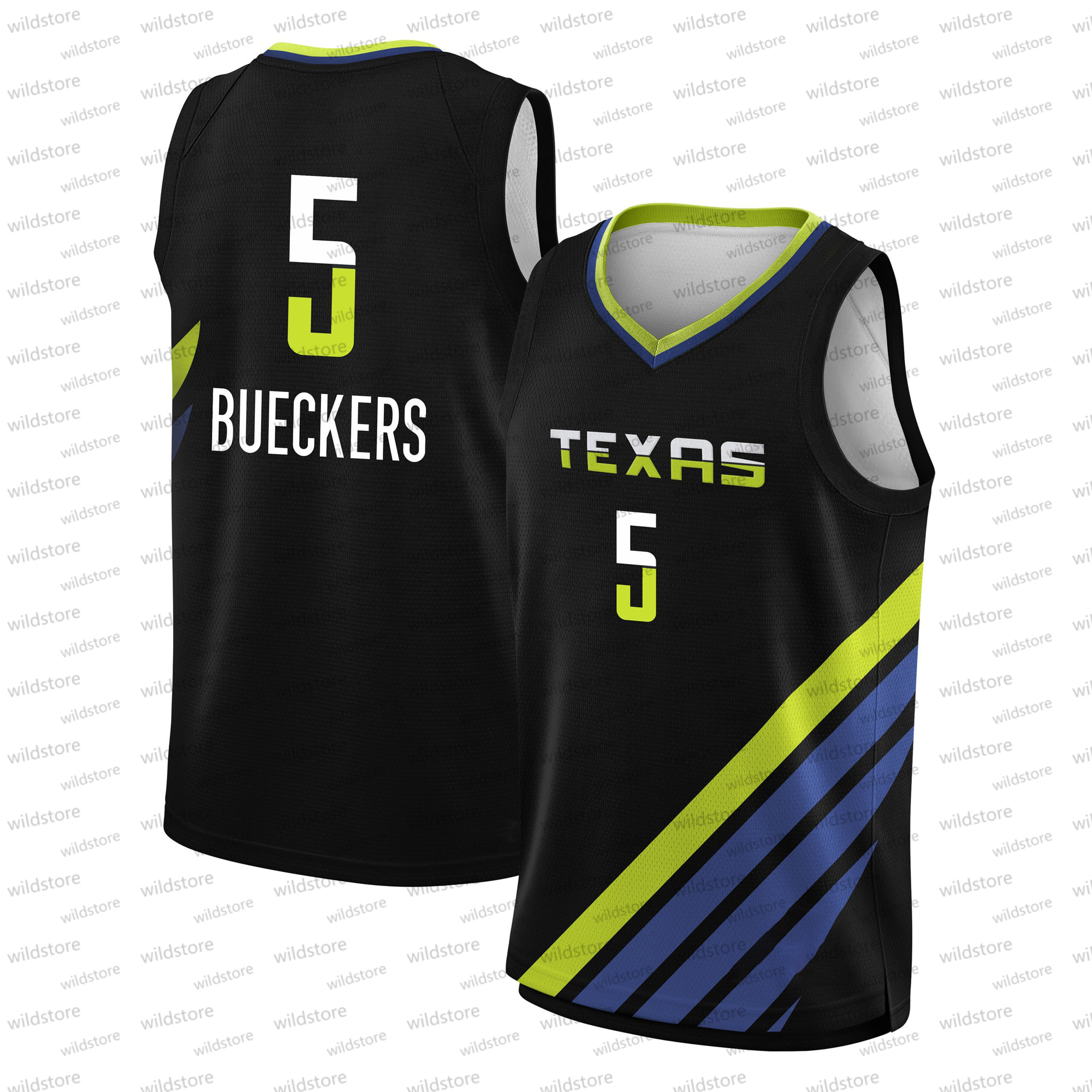 Quinerly Unisex Paige Bueckers Navy Draft Explorer Edition Basketball Jersey