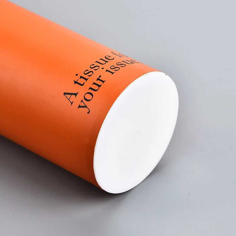 Car tissue tube Solid color tissue tube Original wood pulp Fashion restaurant 4s shop Napkin cylinder paper drawingM251124